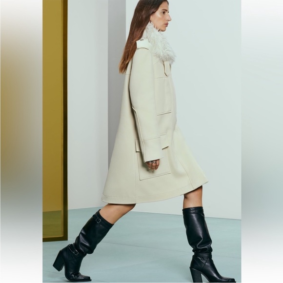 ZARA SRPLS FAUX FUR WL CT 11 - Picture 2 of 3